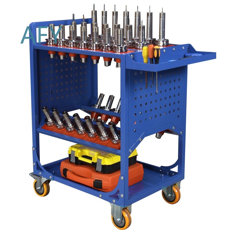 عربة تخزين أدوات CNC متحركة بع - مراجعة Workshop Tools Center وسعره
